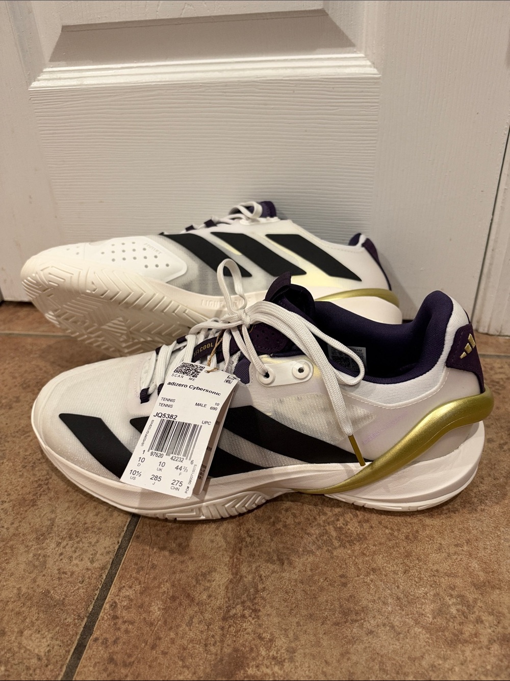 Adidas Cybersonic Men’s Tennis Shoes 10.5 NWT